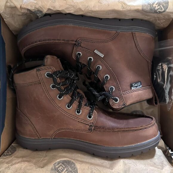 lems waterproof boulder boot weathered umber comfortable shoes stores